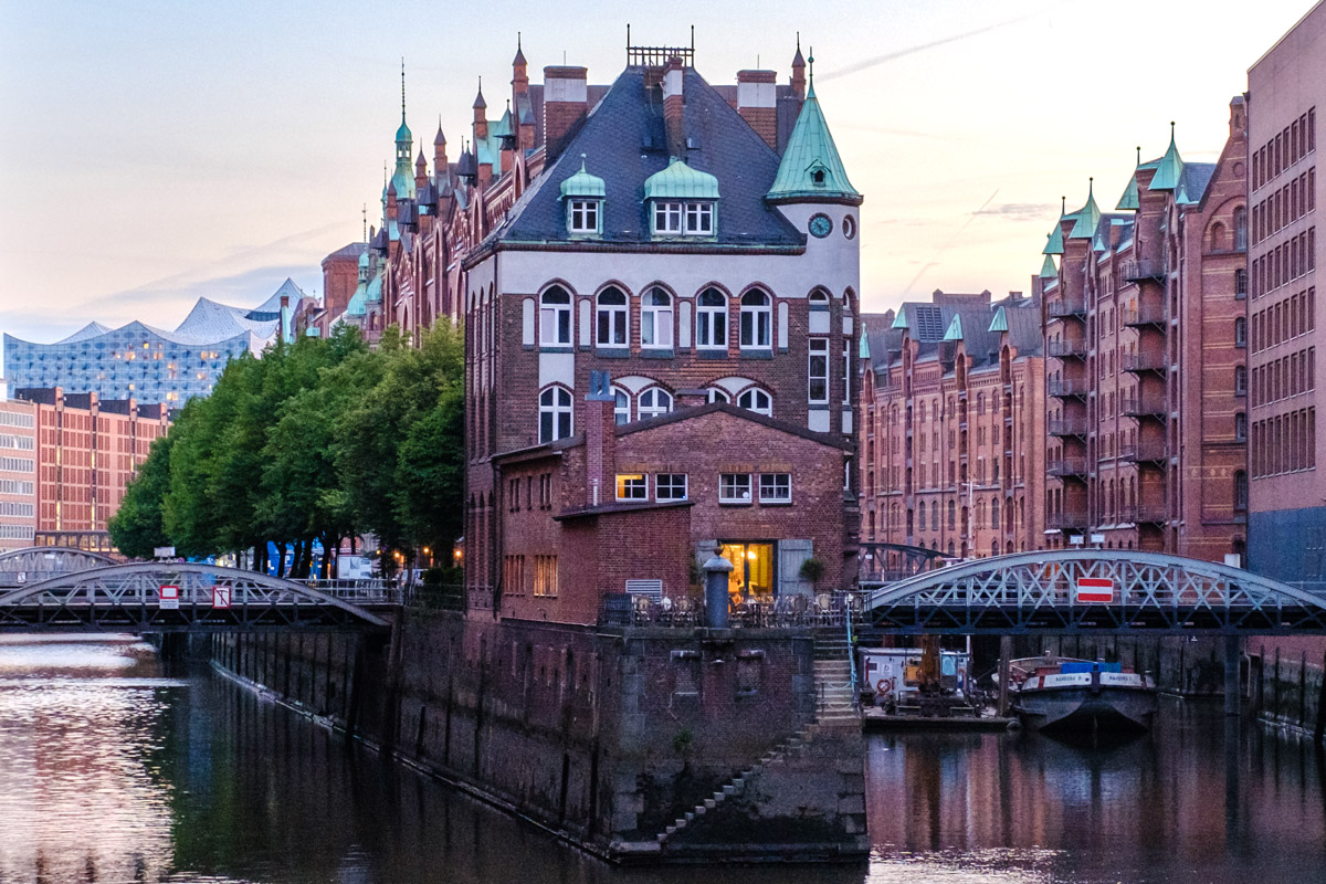 Wasserschlösschen Speicherstadt Hamburg