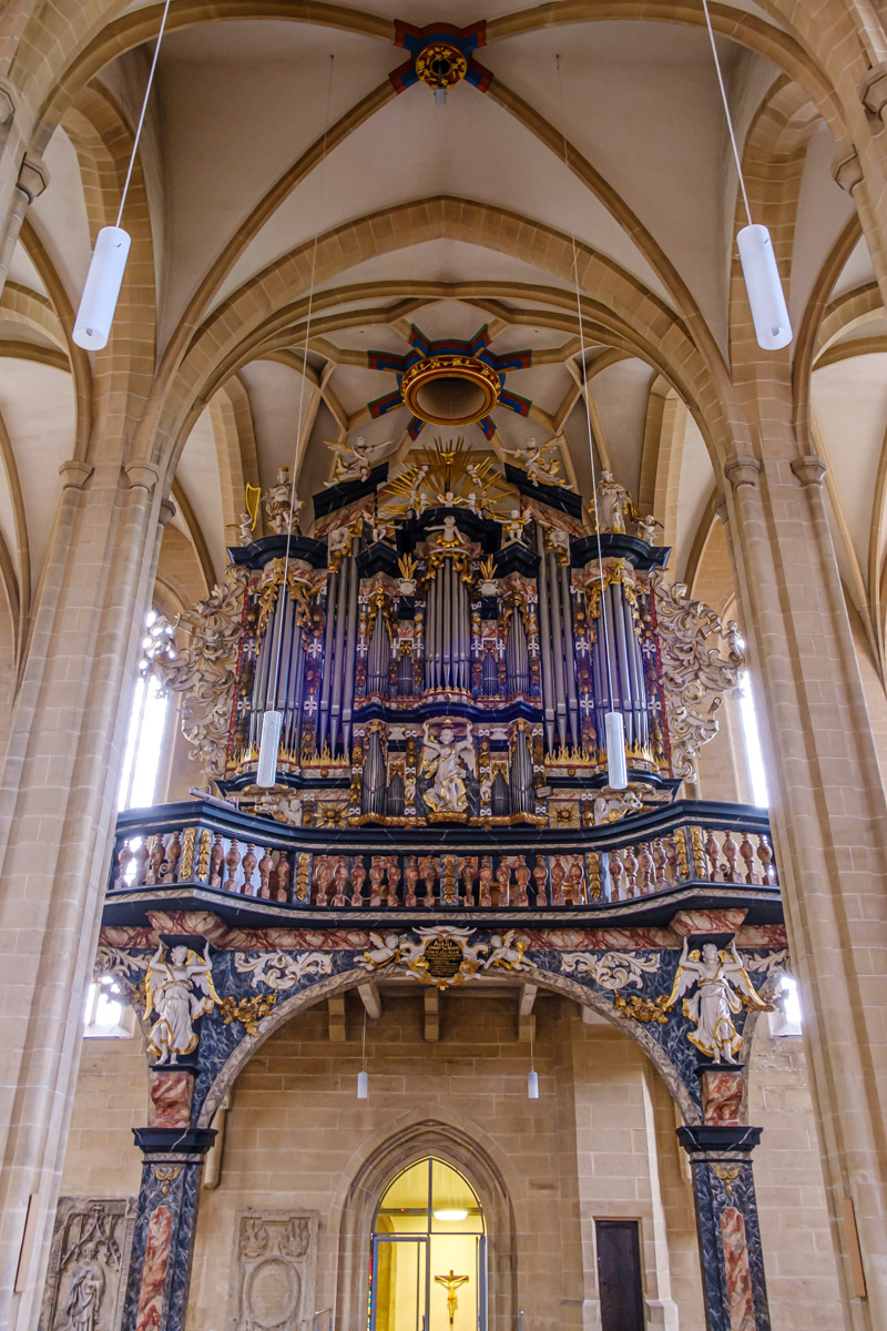 Orgel der Kirche St. Serveri in Erfurt