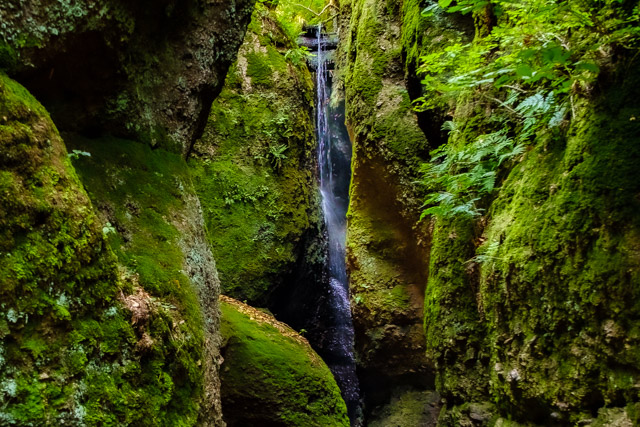 Wasserfall der Drachenschlucht bei Eisenach